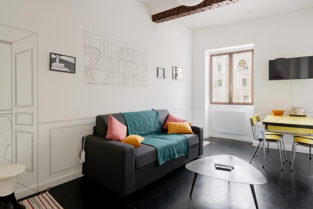 Mini Loft Au Coeur Du Panier - Marseille Lejlighed Eksteriør billede